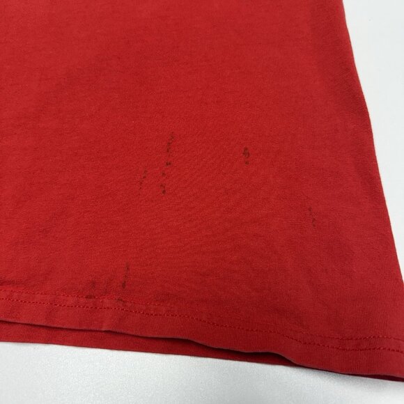 Vintage Anaheim Angels T Shirt Mens XL Red Los Angeles Lee Sport Y2K - Picture 5 of 10